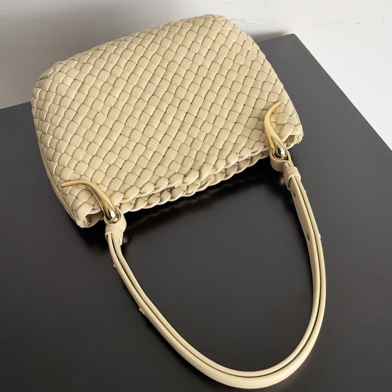 Bottega Veneta Small Clicker Bag Beige 730968