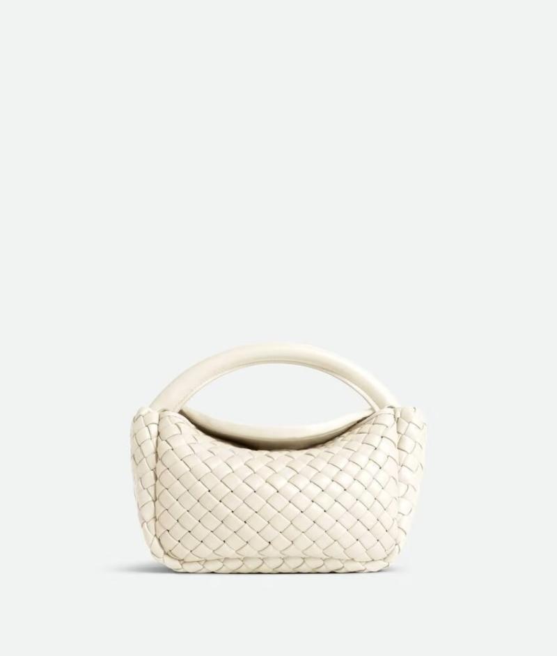 Bottega Veneta Small Cobble Top Handle Sea salt 805739