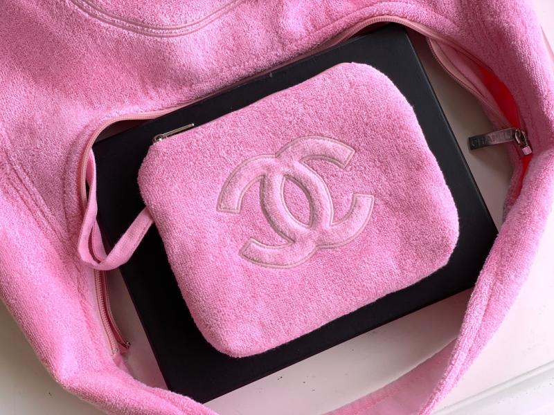 Chanel Beachwear Set Pink AAA938