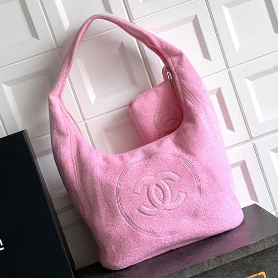 Chanel Beachwear Set Pink AAA938