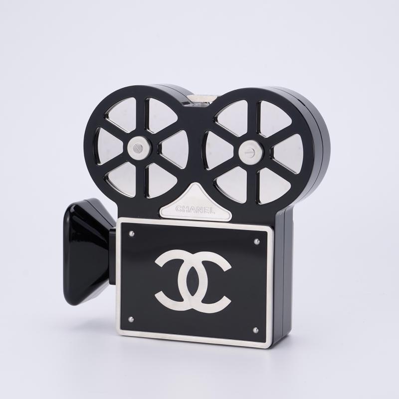 Chanel Film Projector Minaudiere Clutch Bag A94635