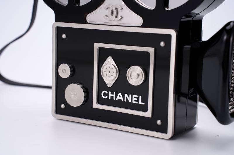 Chanel Film Projector Minaudiere Clutch Bag A94635