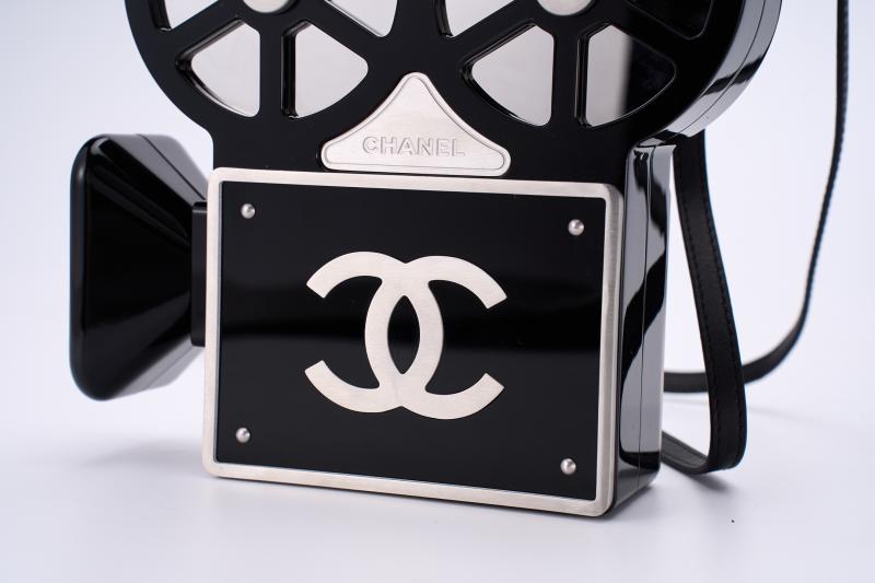 Chanel Film Projector Minaudiere Clutch Bag A94635