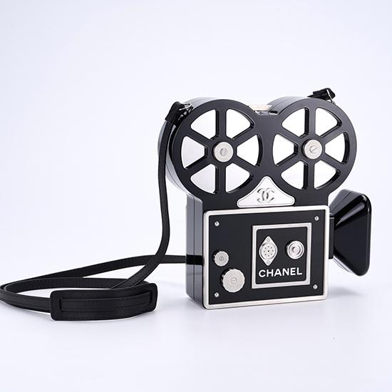 Chanel Film Projector Minaudiere Clutch Bag A94635