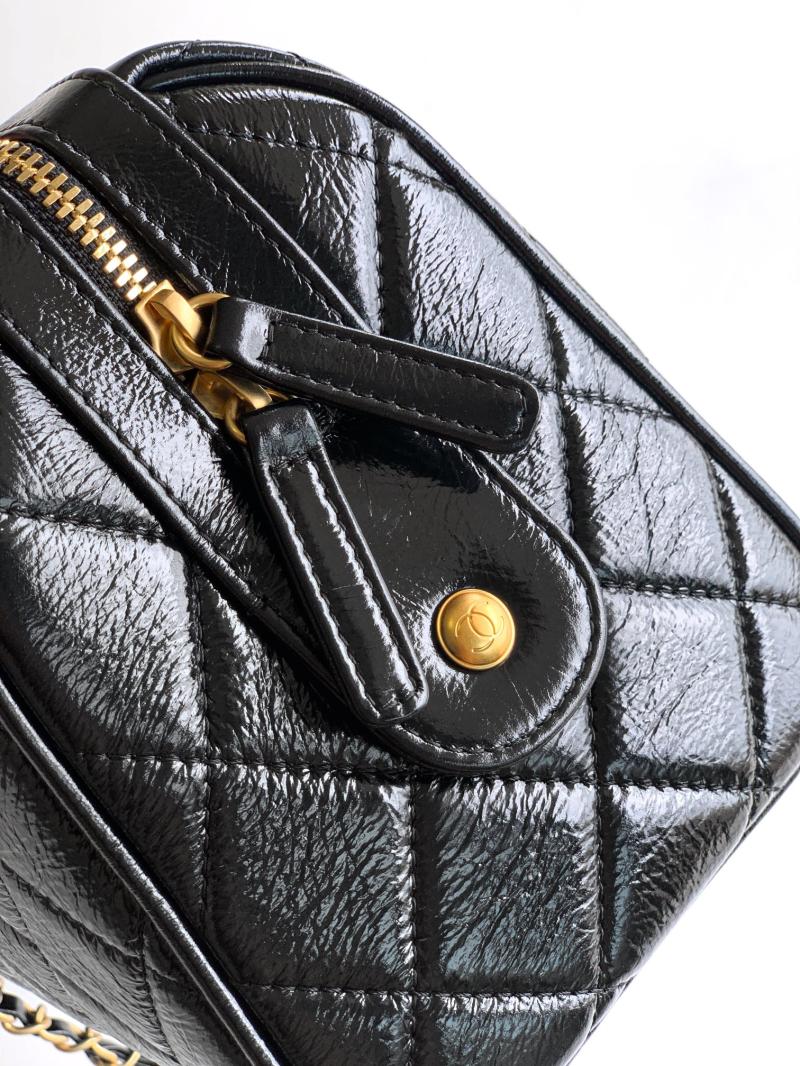 Chanel Large Bowling Bag Black AS5579