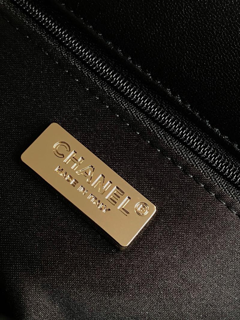 Chanel Sequins Flap Bag Black AS4561
