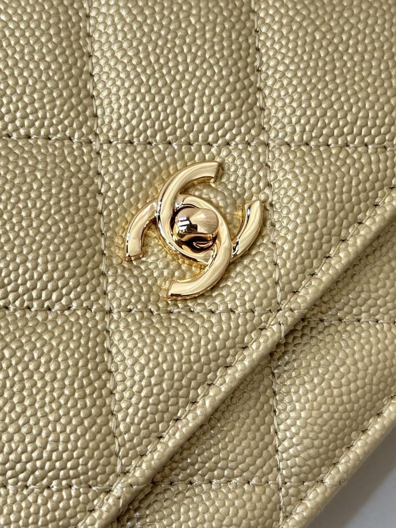 Chanel WOC Chain Wallet Gold AP4241