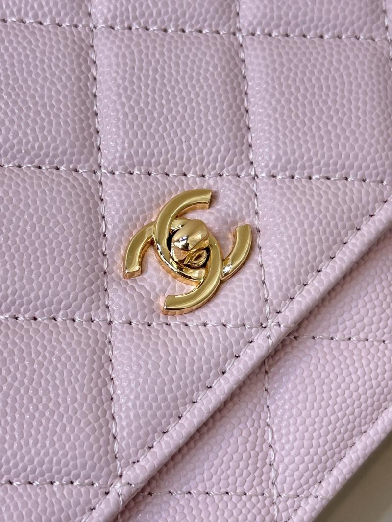 Chanel WOC Chain Wallet Pink AP4241