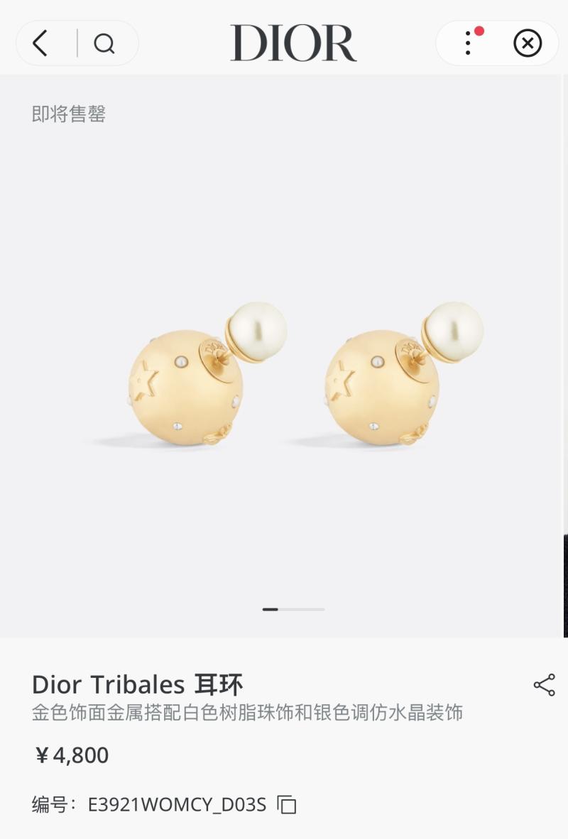 Dior Earrings YDE62901