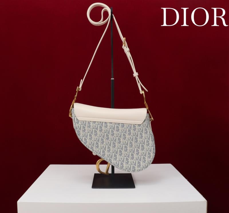 Dior Soft Saddle Bag with Strap M0466