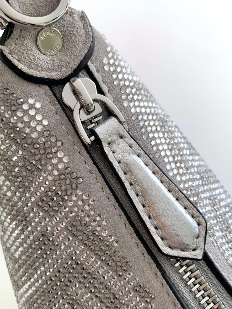 Fendi Fendigraphy Mini Bag with Rhinestones F8081
