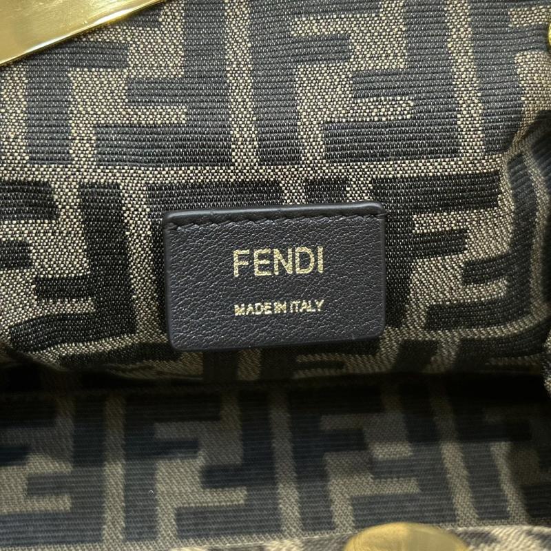 Fendi First Midi Sequins Bag Pink F829