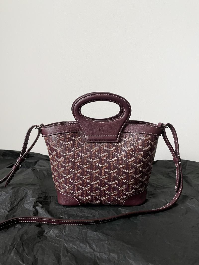 Goyard Beluga Mini Bag Burgundy G6045