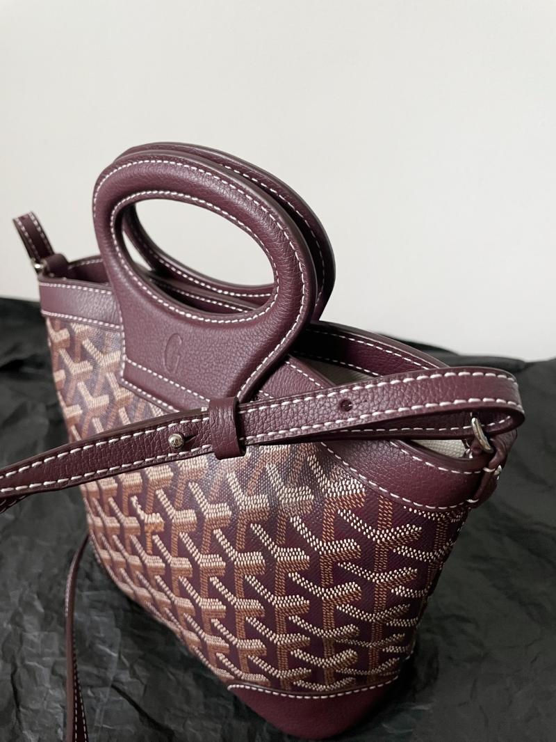 Goyard Beluga Mini Bag Burgundy G6045