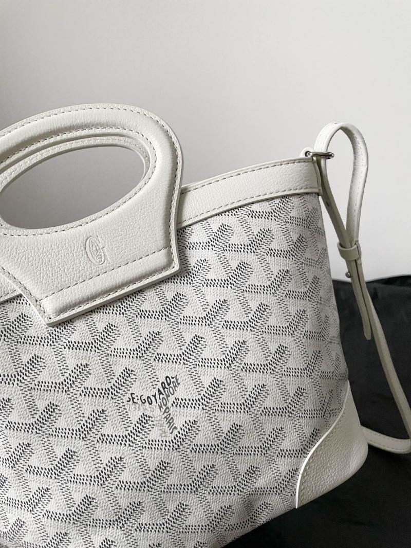 Goyard Beluga Mini Bag White G6045