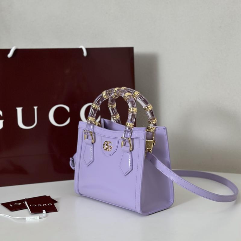 Gucci Diana small tote bag Purple 832936