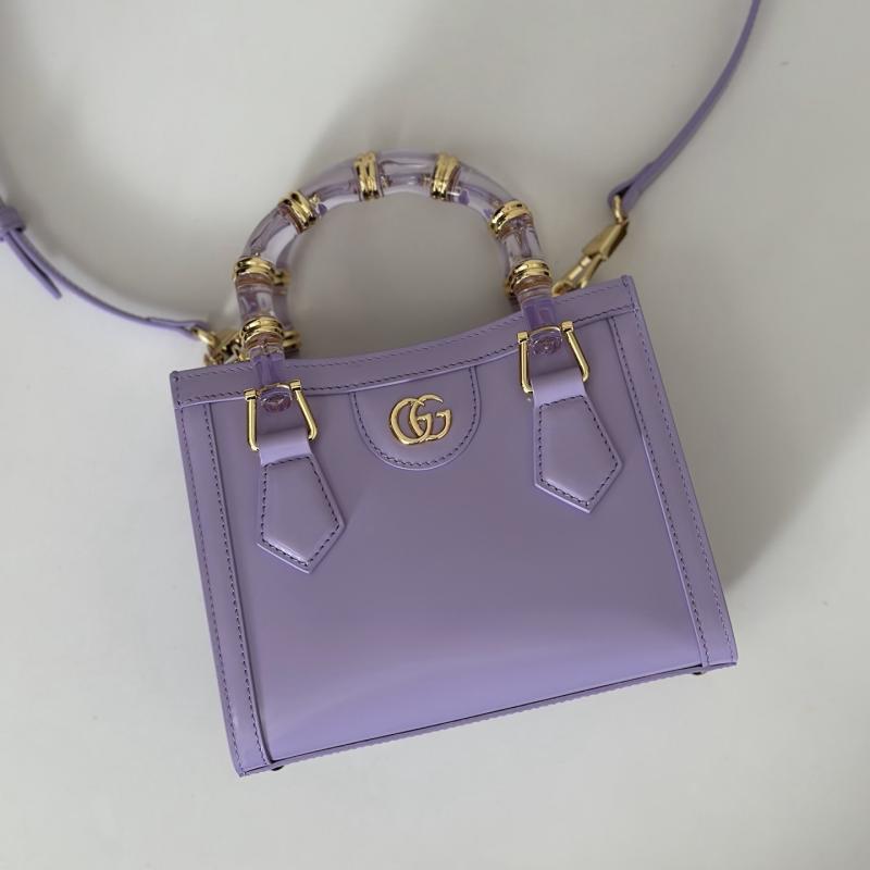 Gucci Diana small tote bag Purple 832936