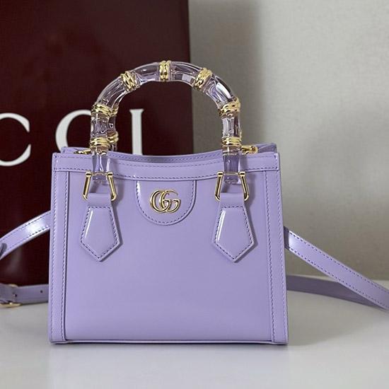 Gucci Diana small tote bag Purple 832936