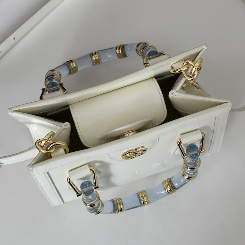 Gucci Diana small tote bag White 832936