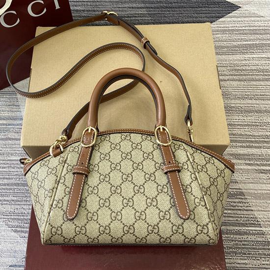 Gucci GG Emblem small top handle bag ‎839005