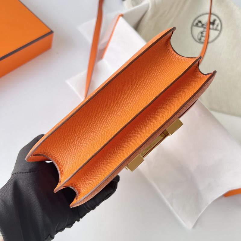 Hermes Epsom Leather Constance Bag Orange HCE1923