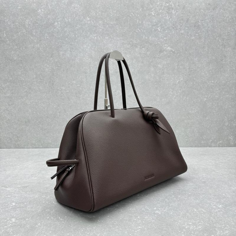 Jacquemus The Large Turismo Grained Leather Bag Brown J2130