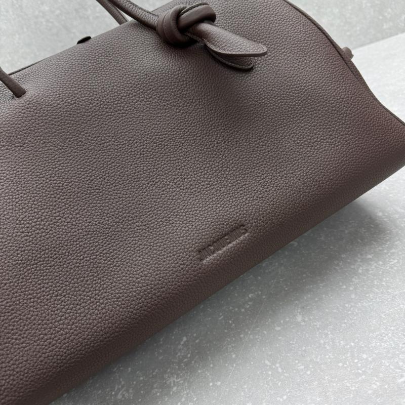 Jacquemus The Large Turismo Grained Leather Bag Brown J2130