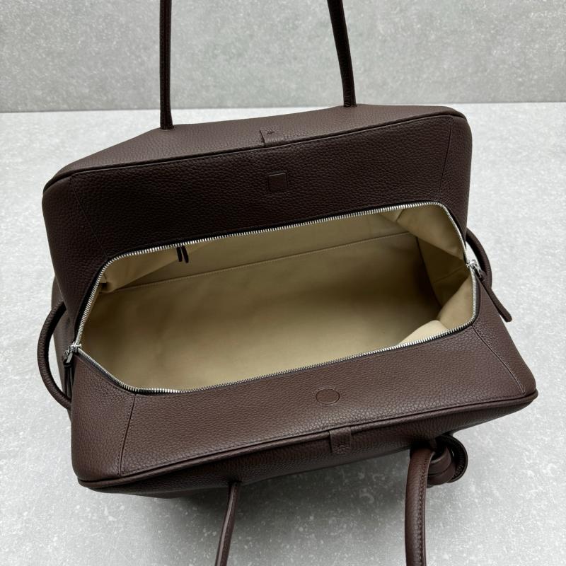 Jacquemus The Large Turismo Grained Leather Bag Brown J2130