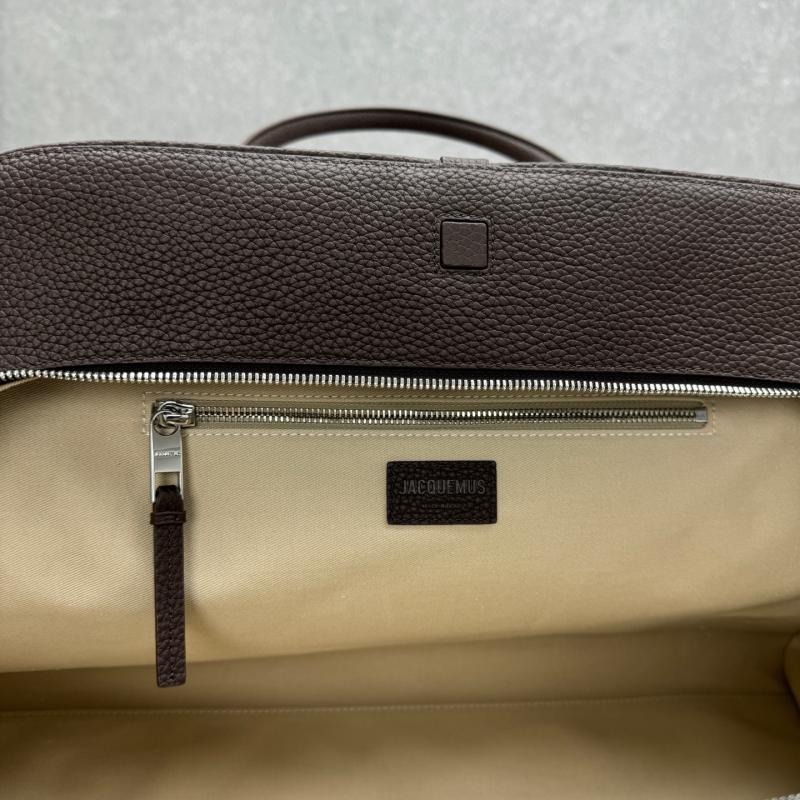 Jacquemus The Large Turismo Grained Leather Bag Brown J2130