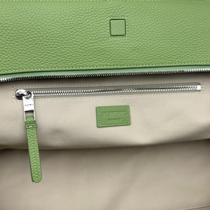 Jacquemus The Large Turismo Grained Leather Bag Green J2130