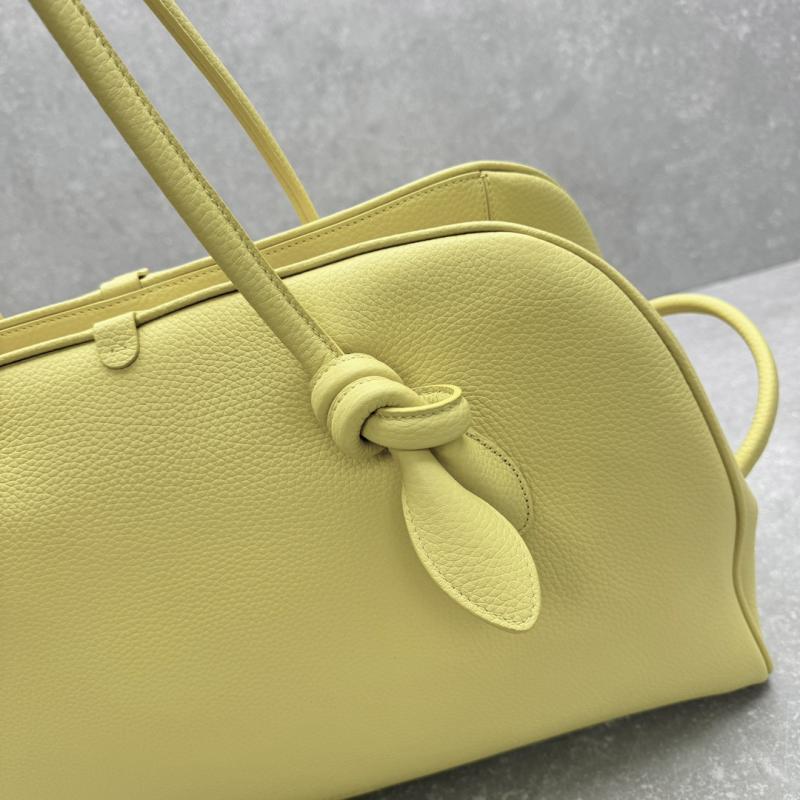 Jacquemus The Large Turismo Grained Leather Bag Yellow J2130