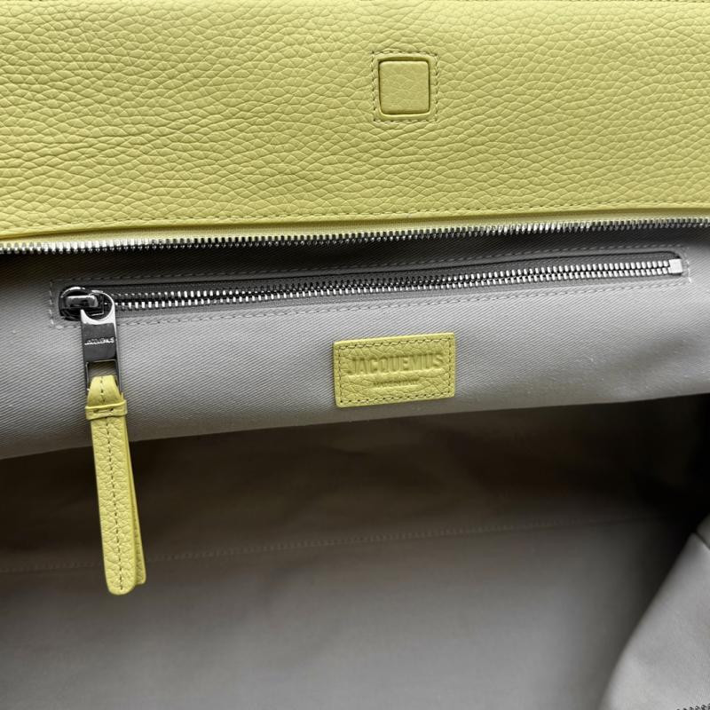 Jacquemus The Large Turismo Grained Leather Bag Yellow J2130