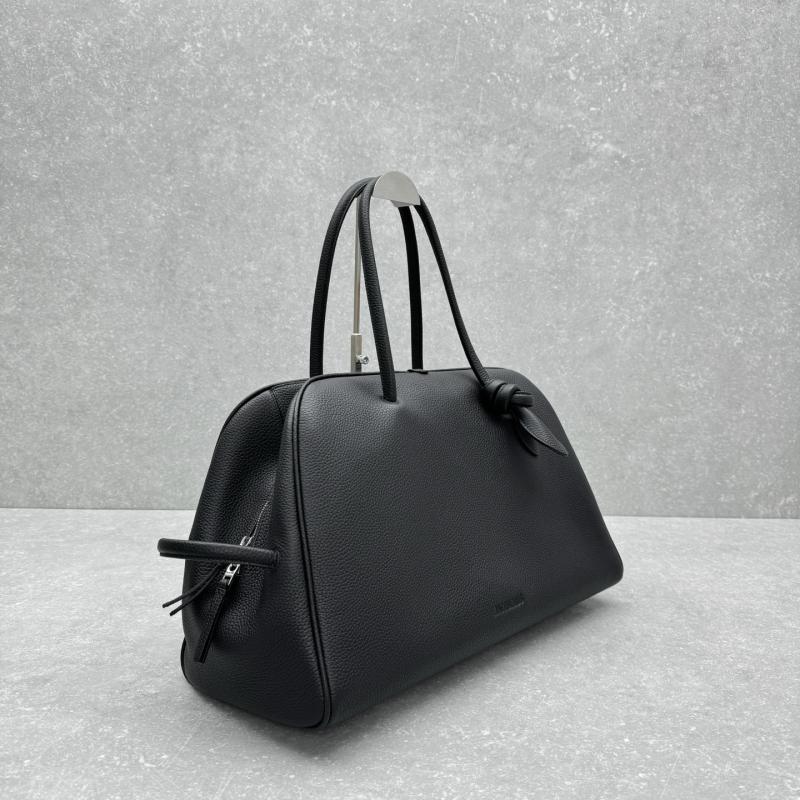 Jacquemus The Large Turismo Suede Bag Black J2130