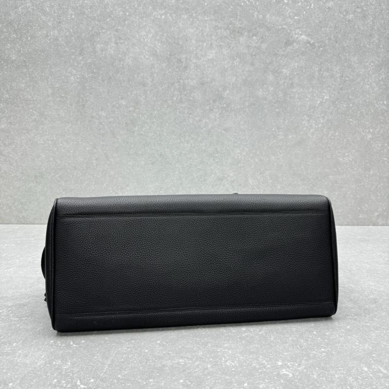 Jacquemus The Large Turismo Suede Bag Black J2130
