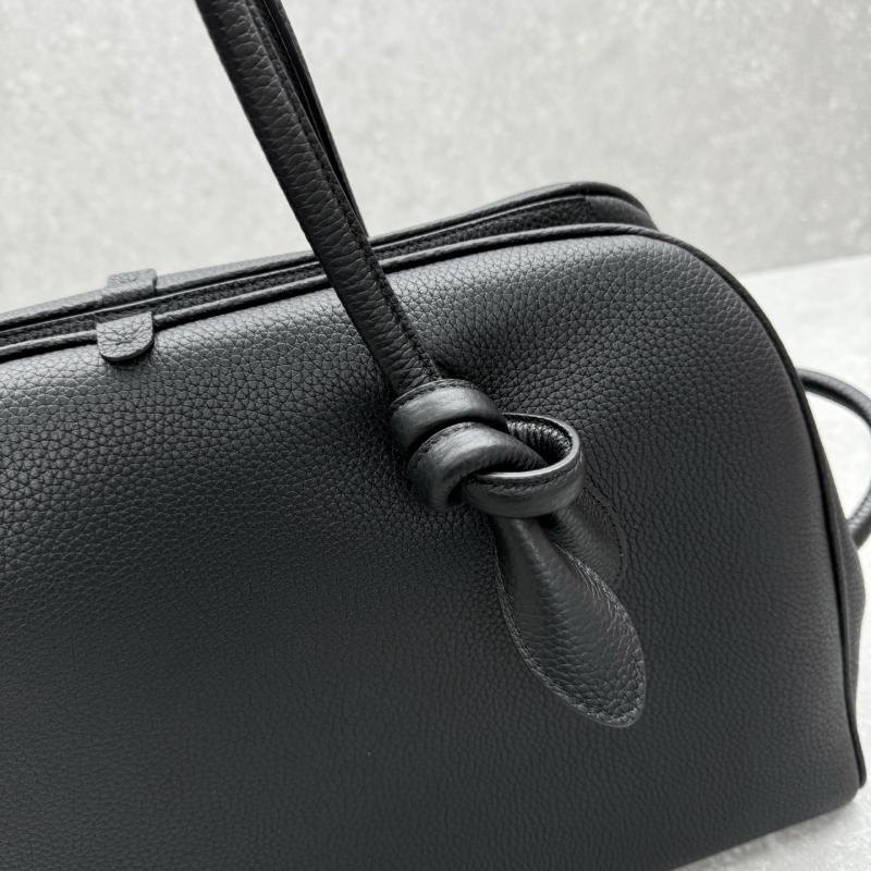 Jacquemus The Large Turismo Suede Bag Black J2130