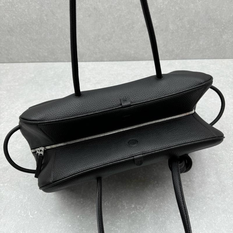 Jacquemus The Large Turismo Suede Bag Black J2130