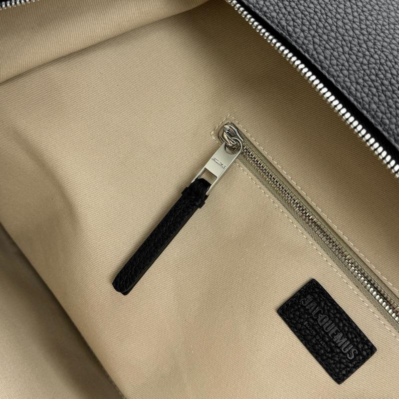 Jacquemus The Large Turismo Suede Bag Black J2130