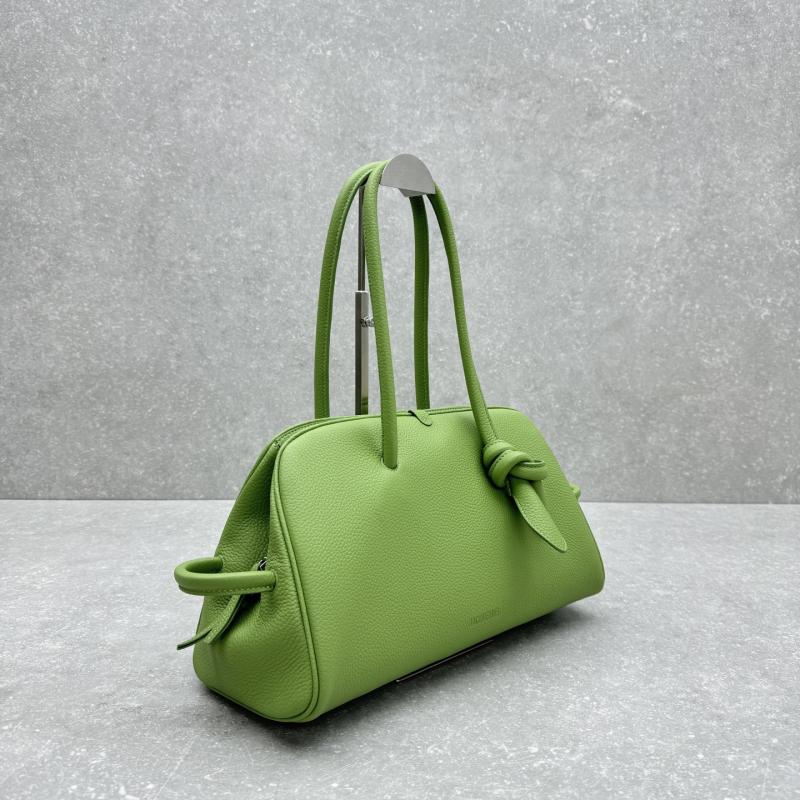 Jacquemus The Medium Turismo Grained Leather Bag Green J2130