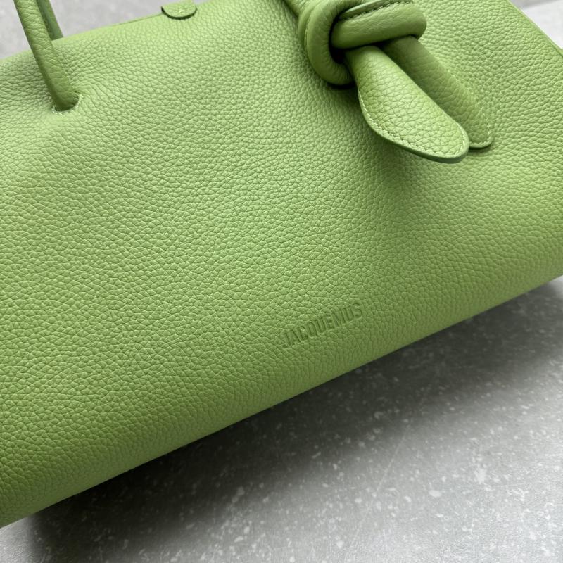 Jacquemus The Medium Turismo Grained Leather Bag Green J2130