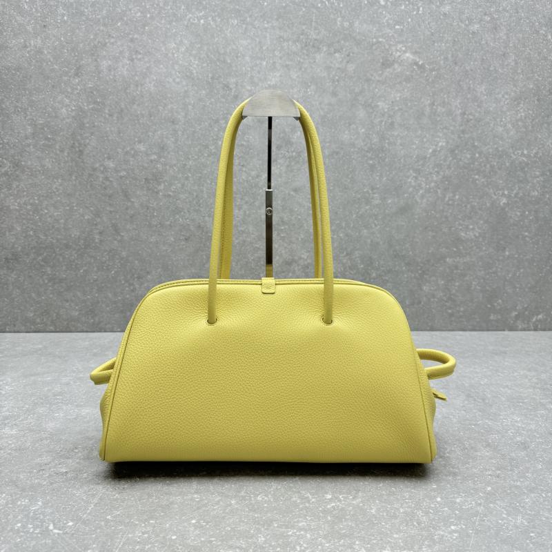 Jacquemus The Medium Turismo Grained Leather Bag Yellow J2130