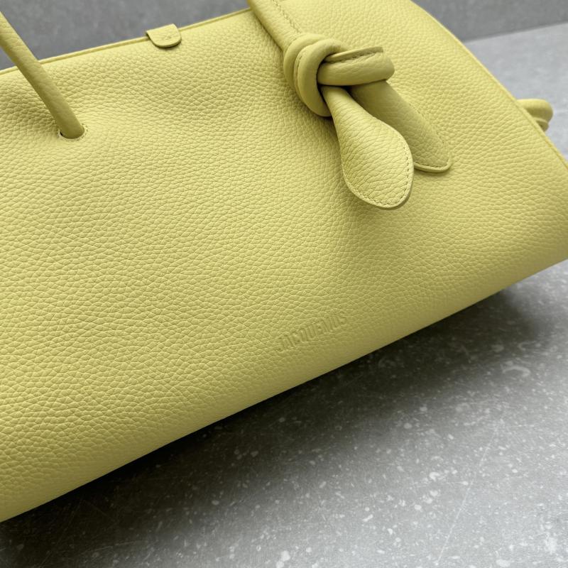 Jacquemus The Medium Turismo Grained Leather Bag Yellow J2130