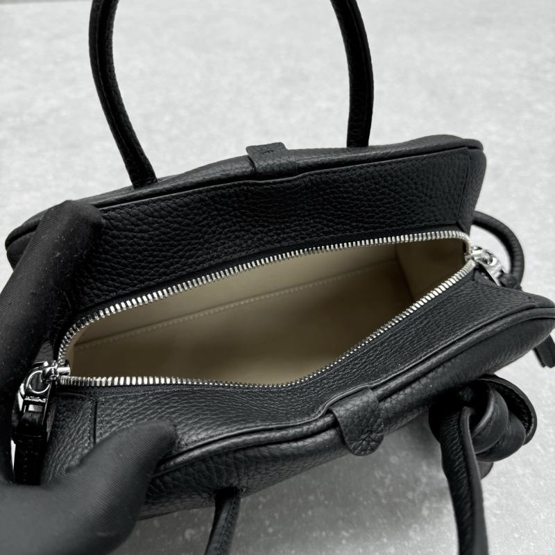Jacquemus The Small Turismo Grained Leather Bag Black J2130