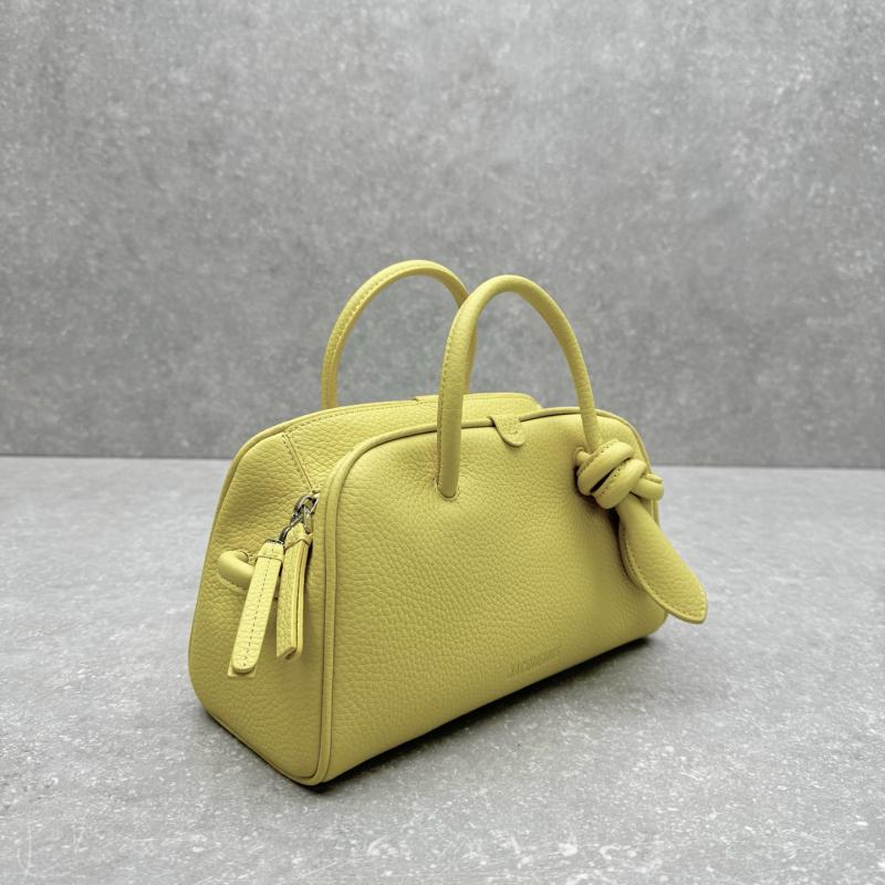 Jacquemus The Small Turismo Grained Leather Bag Yellow J2130