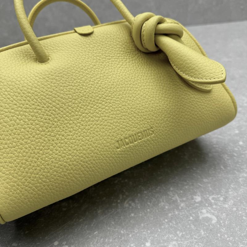 Jacquemus The Small Turismo Grained Leather Bag Yellow J2130