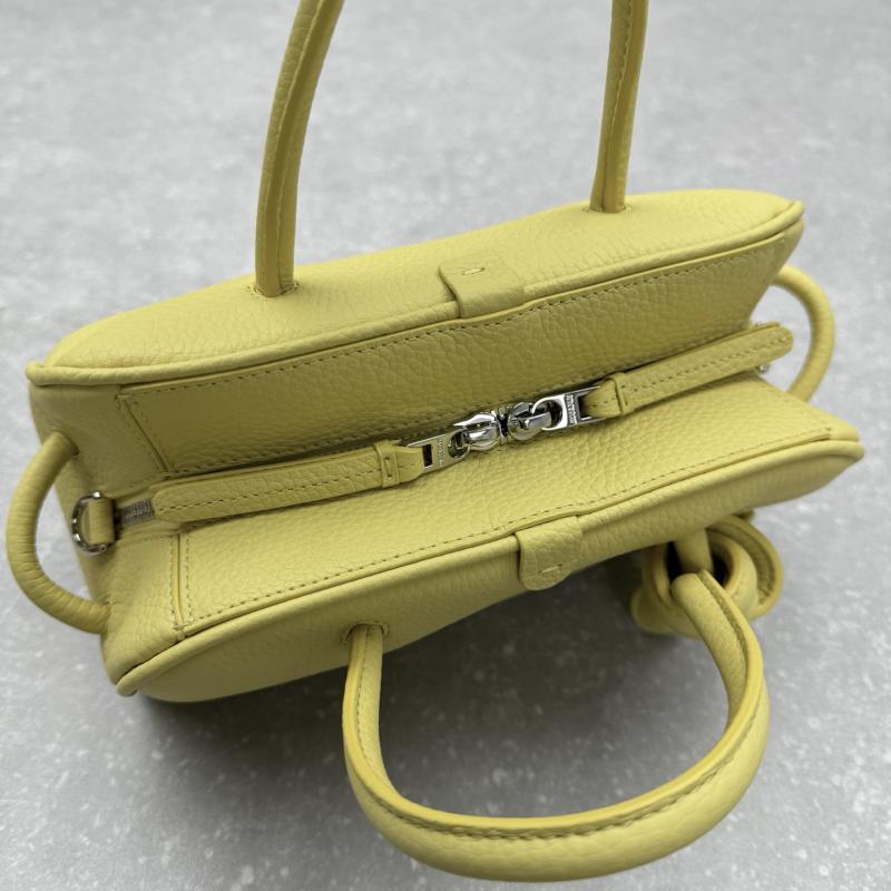 Jacquemus The Small Turismo Grained Leather Bag Yellow J2130