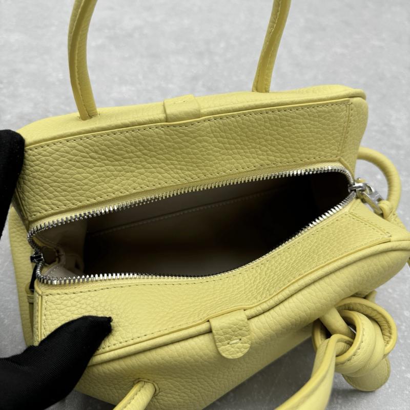 Jacquemus The Small Turismo Grained Leather Bag Yellow J2130