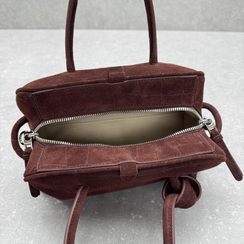 Jacquemus The Small Turismo Suede Tote Bag Brown J2130