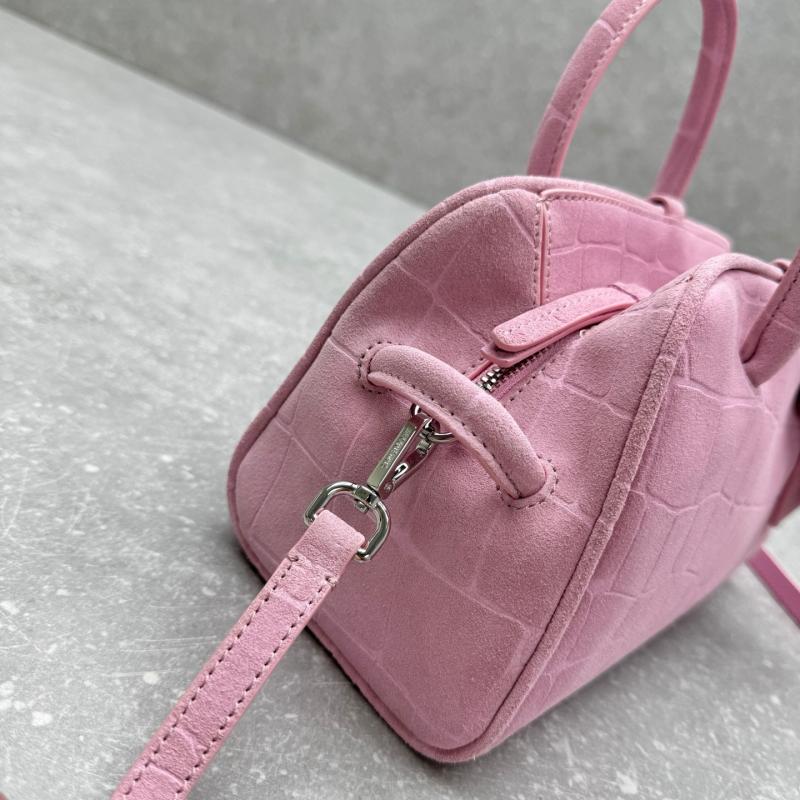 Jacquemus The Small Turismo Suede Tote Bag Pink J2130