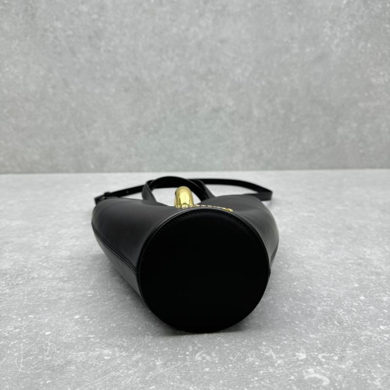 Jacquemus The small Bambola Bucket Bag Black J2141