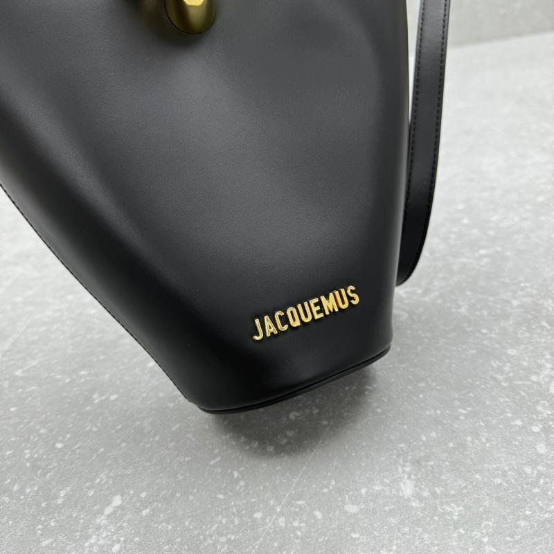 Jacquemus The small Bambola Bucket Bag Black J2141